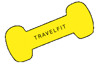 travelfitbykayley workout weight travelfit travelfitbykayley Sticker