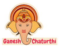 Ganesh Chaturthi Indian Sticker