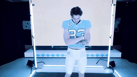 North Carolina Football GIF by UNC Tar Heels