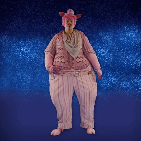 ShrekMusicalAU giphyupload pig shrek piggy GIF