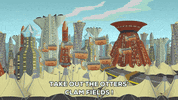city flying GIF by South Park 