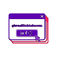 Instagram Click Sticker by Brasilink