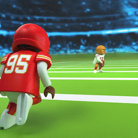 Super Bowl Win GIF by PLAYMOBIL