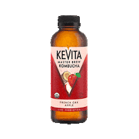 Apple Kombucha Sticker by KeVita Drinks