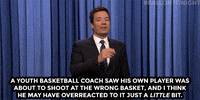 jimmy fallon basketball GIF by The Tonight Show Starring Jimmy Fallon