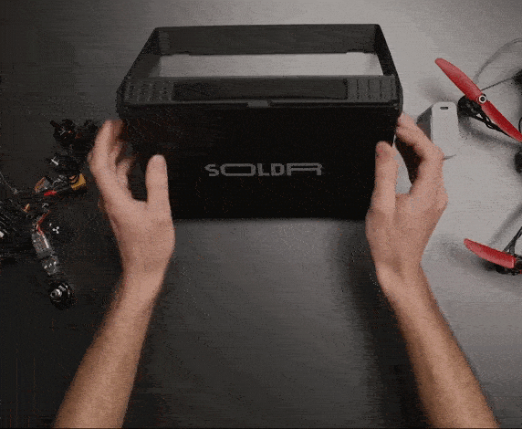 soldr_pro giphyupload kickstarter soldr soldering kit GIF