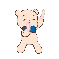 mochietomaruzou bear idol くま 推し Sticker