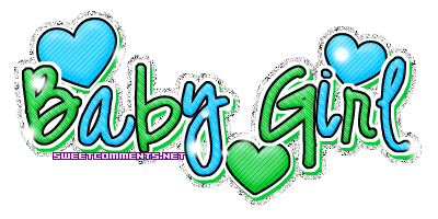 baby girl STICKER