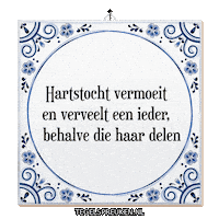 Humor Geluk Sticker by Tegelspreuken.nl