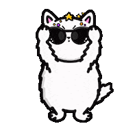 Cat Headache Sticker by Innabox