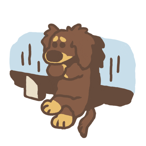 worry 엄고기 Sticker by eomgogi