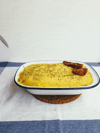 pie mash GIF