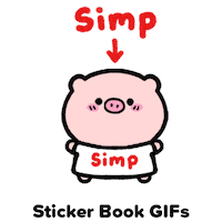 In Love Pig Sticker by Sticker Book iOS GIFs