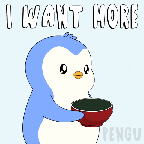 Hungry Bon Appetit GIF by Pudgy Penguins