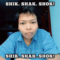 Funny Face Shock GIF