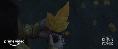 Lord Of The Rings Gold GIF by Amazon Prime Video