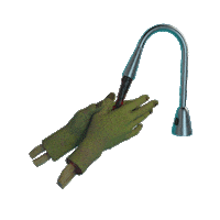 VirtualRobot water hands zombie vr Sticker