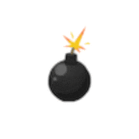 bomb STICKER