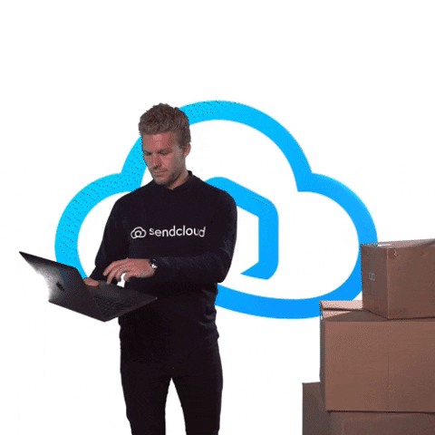 Delivery Sending GIF by Sendcloud