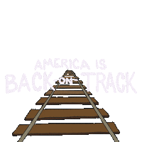 Joe Biden Track Sticker by Creative Courage