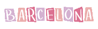 Barcelona Viajar Sticker