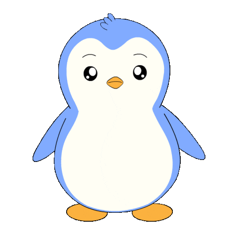 Who Is It What Sticker by Pudgy Penguins