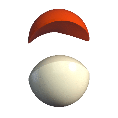 3D Ball Sticker
