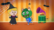 Happy Trick Or Treat GIF by Mother Goose Club