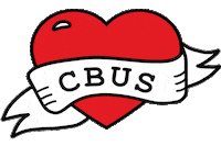 CityofColumbus columbus cbus cityofcolumbus cbusheart Sticker