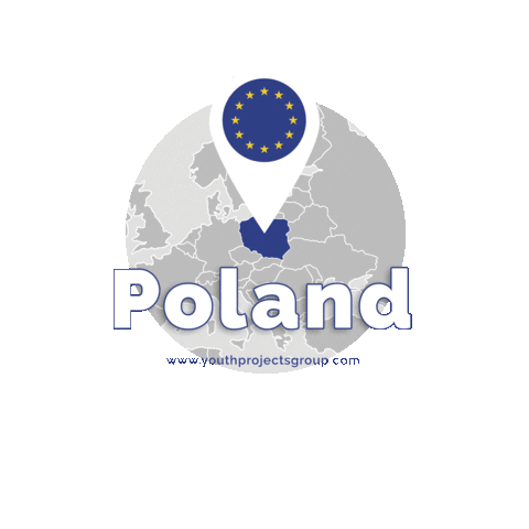 youthprojectsgroup giphyupload map poland maps Sticker