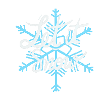 Let It Snow Christmas Sticker
