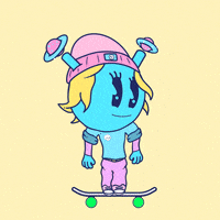 Skate Skateboard GIF by Quirkies