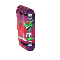 Skating Alien Girl Sticker by A Reason To Feel