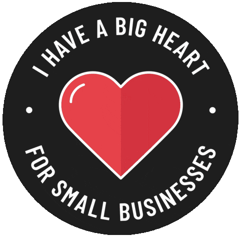 Shop Small Sticker by Brkich Design Group