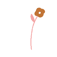 silviarossana pink flower time bye Sticker