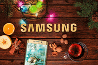 christmas greetings GIF by Samsung