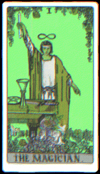 The Magician Glitch GIF