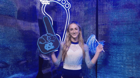 Happy North Carolina GIF by UNC Tar Heels