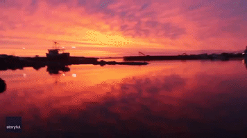 'I Have No Words': Sunset in Newfoundland Leaves Videographer in Awe