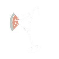 Illustration Cocktail Sticker by DWD Travel