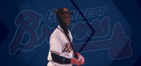 baseball hit GIF by Gwinnett Braves