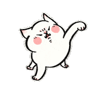 Cat Punch Sticker