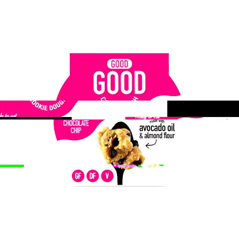 cookie dough GIF by good good food co