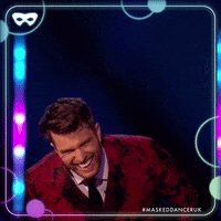 Joel Dommett Laughing GIF by The Masked Singer UK & The Masked Dancer UK