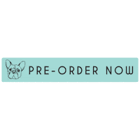 Pre-Order Now French Bulldog Sticker by Frankie and Friends