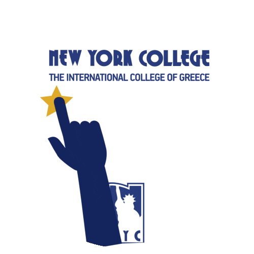 nycgreece college university study student Sticker