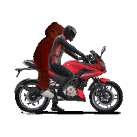 Teddy Thrill Sticker by Bajaj Pulsar