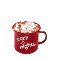 duraflame cocoa duraflame cozynights Sticker
