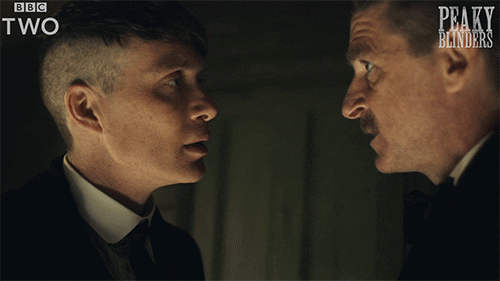 bbc two arthur shelby GIF by BBC