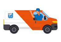 vandamgroep team teamwork bus service Sticker